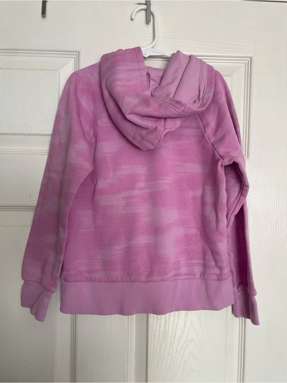 Under Armour Girls Youth Small Pink Hooded Sweatshirt